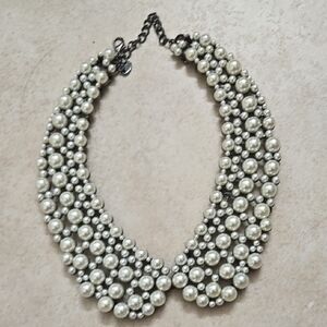 J. Crew Multi-Strand Pearl Necklace